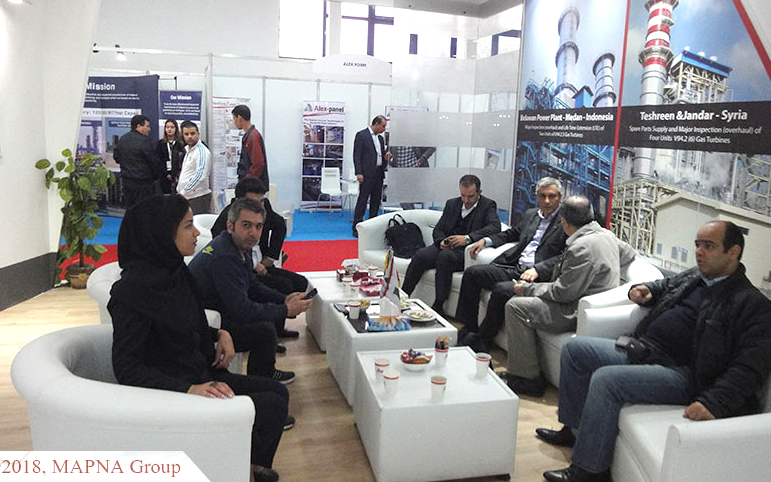 حضور گروه مپنا در نمایشگاه بین‌المللی صنعت برق الجزایر
