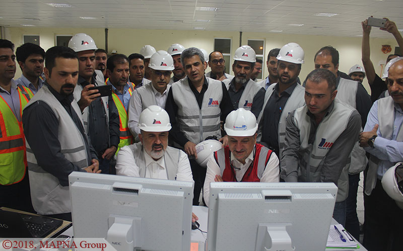 گروه مپنا واحد چهارم گازی نیروگاه سیکل ترکیبی رومیله عراق را سنکرون کرد
