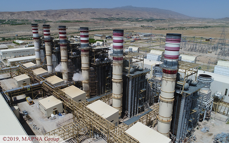 Second Steam Cycle of Jahrom Power Plant Synchronized to the Grid