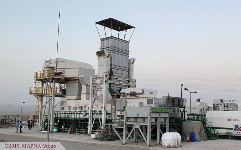 MAPNA 25-MW Mobile Power Plant Synchronized to the Grid in Southeast Iran