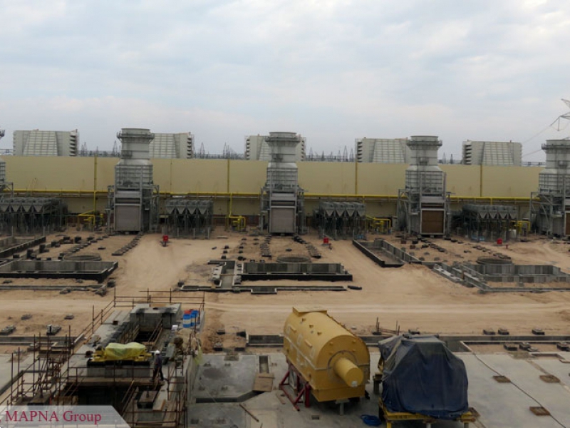 تحویل موقت واحد ششم گازی نیروگاه سیکل ترکیبی رمیله عراق